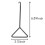 2X Motorcycle Bicycle T-Handle Spring Hook Exhaust Stand Puller Stainless Steel Tools Motorcycle Accessories Spring Hook 8