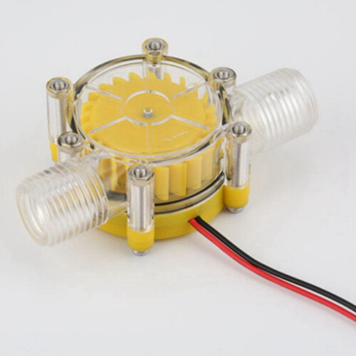 3X 10W Water Flow Pump   Generator Turbine Flow Hydraulic Conversion 12V 2