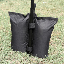 Heavy Duty Cylindrical Sand Bags For Canopy, Windproof Sunscreen Sturdy Sandbag With Easy Transportation Handle For Outdoor Advertising Tent, Without
