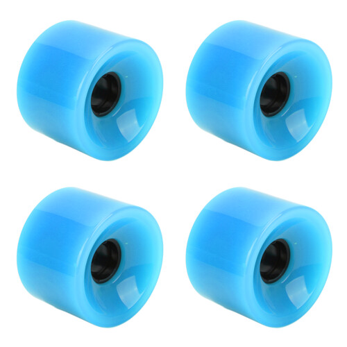 Ομαλές ρόδες skateboard, ανθεκτικές ρόδες PU Longboard 78A σκληρότητα, σταθερές και αθόρυβες