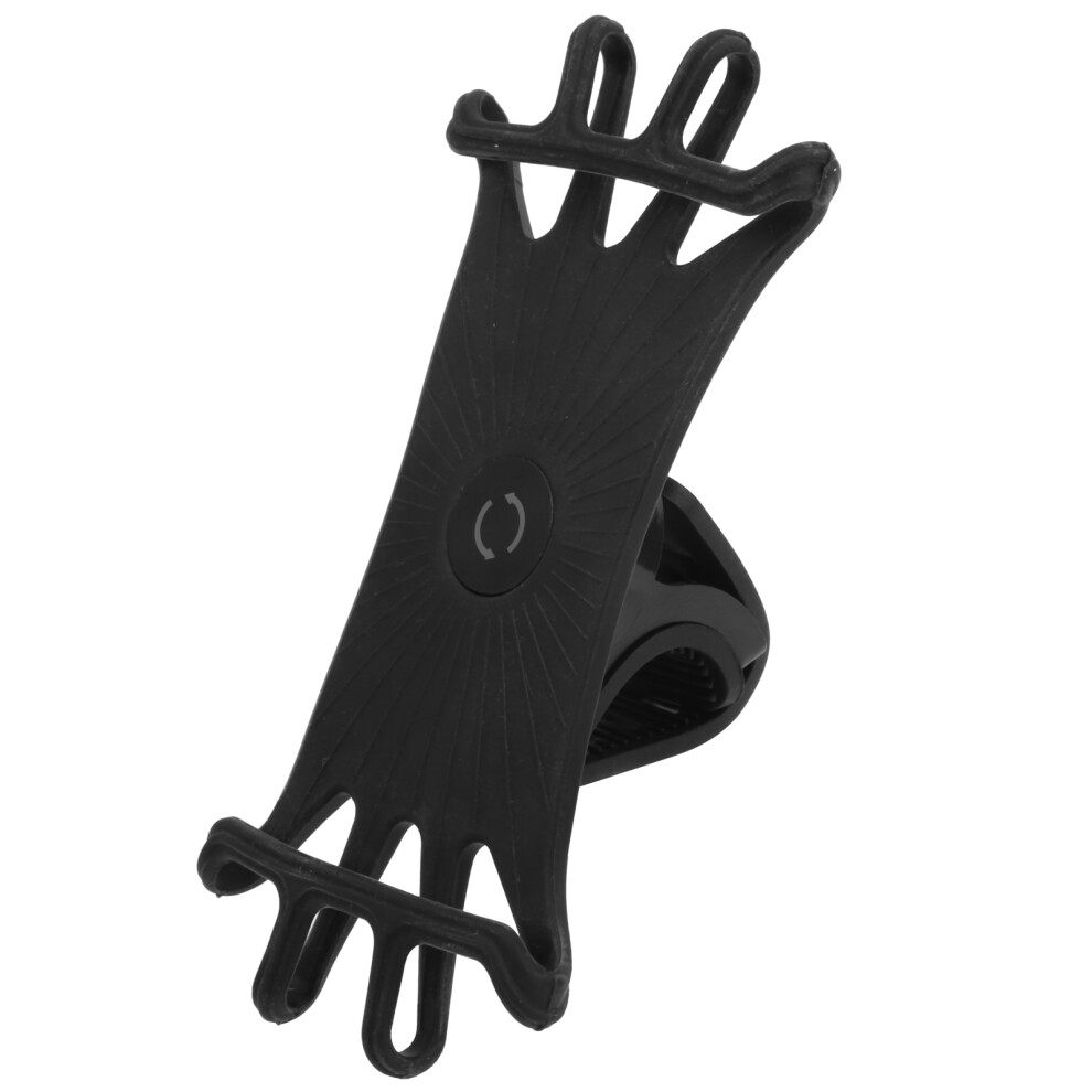 Universal Bike Phone Mounts, Non-Slip Silicone Holders For 4.5-6.1" Phones, Adjustable Rotation Shock Absorption Comprehensive Protection 9130438530693