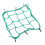 Nylon Cargo Net 30x30cm with Hooks for Bikes, Motorcycles, EVs—Green 4