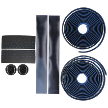 Lenkerband für Rennräder, superweiches, stoß- und schweißabsorbierendes, atmungsaktives Material, inklusive Lenkerendstopfen,
