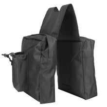 ATV Storage Bag Weather Resistant Leather Handlebar Bag Oxford Cloth High Strength Material Double Zippered Pockets Multifunctional Design With