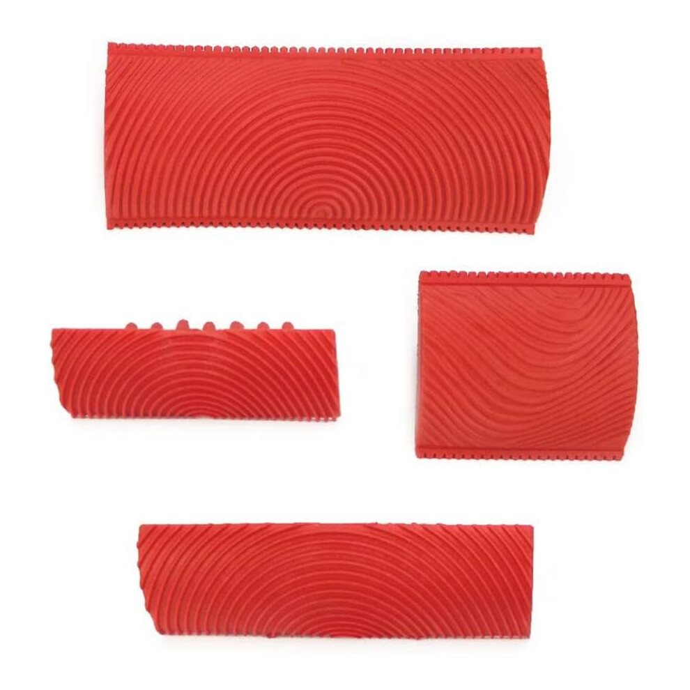 Diy Tool, Graining Pattern Paint For Furniture Revamp, Real Wood Texture Wood Grain Tool, High Quality Rubber Texture Pattern Easy To Clean 9433291722367