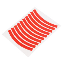Reflective Wheel Rim Stripe Decal Sticker for Universal Car Motorcycle Bicycle 17-19 Inch Rim Stylish Decoration with UV Resistant and Waterproof Feat