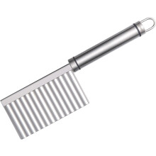The Artisan's Choice: Crinkle Cutter With Stainless Steel Blade And Ergonomic Handle, Precision Cutting For Restaurant-style Waffle Fries And More