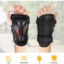 Handledsstöd, Stötskydd Ergonomisk design Halkfri handflata Skateboard Skidåkning Snowboard Handledsstöd, Andningsbart tyg Justerbara remmar