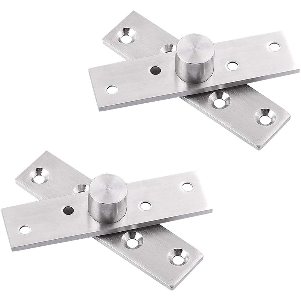 Innovative Door Pivot Solution, Stainless Steel Concealing Hinges, Heavy Duty 360 Degree Rotation Design For Seamless Door Operation In Your Home Or 9448196616314