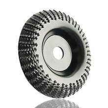 Disco de conformación para amoladoras angulares, disco para tallado de madera de 125 mm x 22 mm, disco abrasivo de carburo de tungsteno resistente a