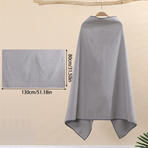 Large Bath Towel Highly Absorbent Quick Drying-Light  Blue 1