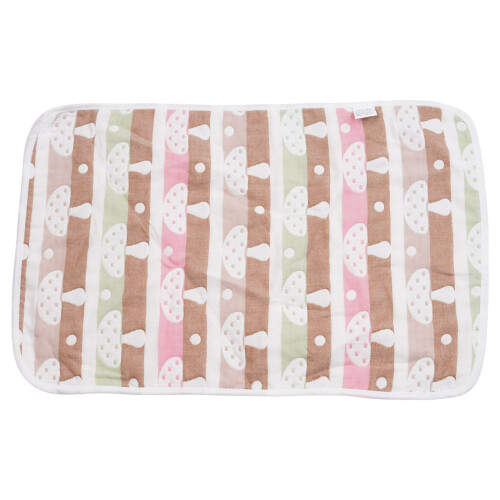Cozys – serviette d'oreiller en coton-Champignons classiques B