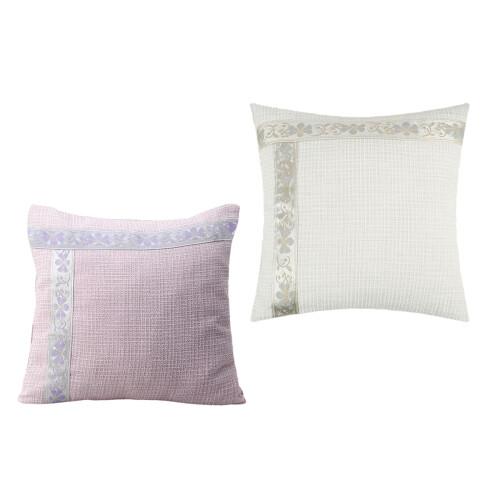 Housses de coussin, taie d'oreiller décorative douce, pour-Rose 1
