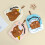 Quality Capybara Hand Towel Cleaning Rag with Easy-Style 2 4
