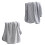 Soft Bamboos Fiber Antibacterials Towel, Absorbent, Quick-B 2