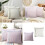 Housses de coussin, taie d'oreiller décorative douce, pour-Rose 3