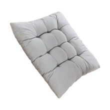 Thicken Seat Pad 46x46cm Dining Chair Cushion for-Light gray