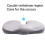 Gels Memory Foam UShaped Cushions-Black Mesh non slip memory 5