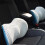 Adjustable Memory Foam Lumbar Pillow for Desk Chair-Light Grey 4