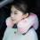 Relaxing Memory Foams Neck Pillow Shape for Office-Green 7
