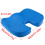 Gels Memory Foam UShaped Cushions-Black Mesh non slip memory 4