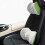 Adjustable Memory Foam Lumbar Pillow for Desk Chair-Light Grey 2