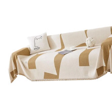 Large Couch Cover Reversible Sofa Protectors Towel for-Khaki