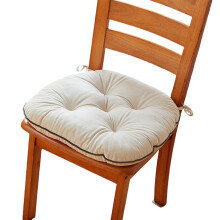 Coussin de siège coussin de chaise coussin de chaise-Blanc perle