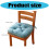Coussin de chaise confortable, coussin de siège en-Bleu ciel 4