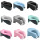 Memory Foam Ergonomic Pillow Sleep Pillows For-Black dark gray 2