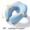 Memory Foam Ergonomic Pillow Sleep Pillows For-Black dark gray 7
