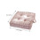 Square Thickened Cushion In Optional Color For Home-Purple red 4