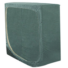 High Elasticity Sofa Slipcover in Polyester-Matcha Green B