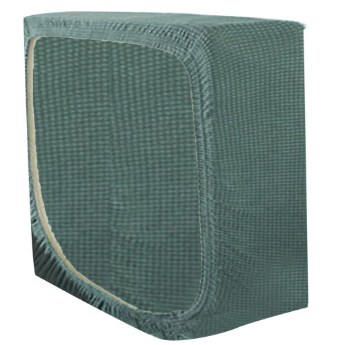 High Elasticity Sofa Slipcover in Polyester-Matcha Green B