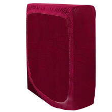 Elastic Sofa Cushion Cover Polyester Providing-Claret A
