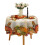 Elegant 150cm Round Tablecloth with Autumn Theme for-Pattern 1 1