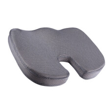Memory Foam Gels Seat Cushions-Dark Gray Mesh non slip memory