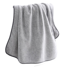 Grande serviette antibactérienne en fibre de bambou, serviette-B