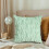 Housse de coussin en forme de lapin de pâques,-450*450mm Bleu 2
