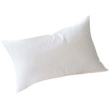 Noyau d'oreiller avec rembourrage en duvet respirant et-Blanc B