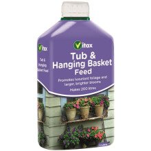 Vitax Liquid Feed For Hanging Baskets 1L [5HB1]