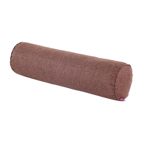 Oreiller en rouleau pour le cou, durable et facile-Couleur café