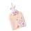 Serviette à main absorbante en velours de corail, adorable-Rose 1