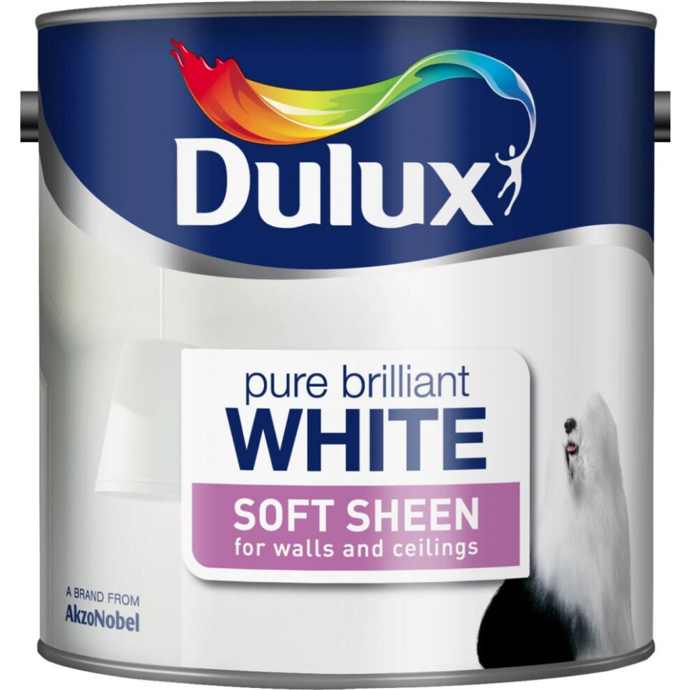 Dulux Soft Sheen Pure Brilliant 2.5L White