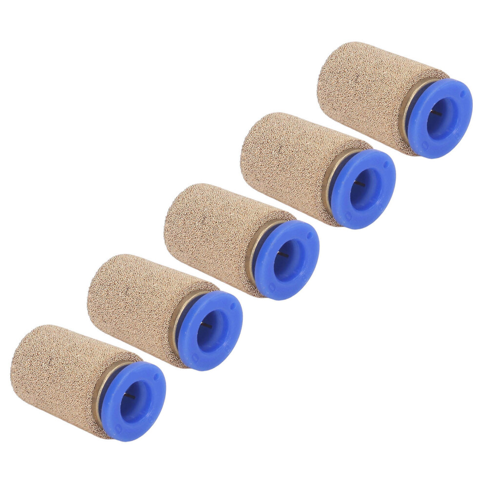 5Pcs Brass Pneumatic Exhaust Muffler Psf-8 8Mm Noise Filter 4301370974615