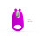 (Black) Male Vibrating Ring, Silicone Sheath, Rechargeable 4