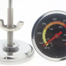 Professional Oven Thermometer 50-400C with Bracket, Metal Housing