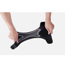 Leichte schwarze Nylon-Sportknöchelbandage für Männer und Frauen Größe M 39-41