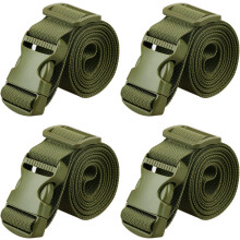 Alças utilitárias para viagem, fivela de liberação rápida, comprimento ajustável para equipamentos esportivos ao ar livre, material de nylon
