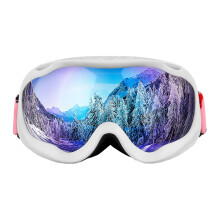 Gafas de esquí con tecnología de doble lente, gafas de nieve OTG Design para hombres, mujeres y jóvenes, gafas de snowboard antivaho con